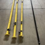 Axelent skjutgrindar